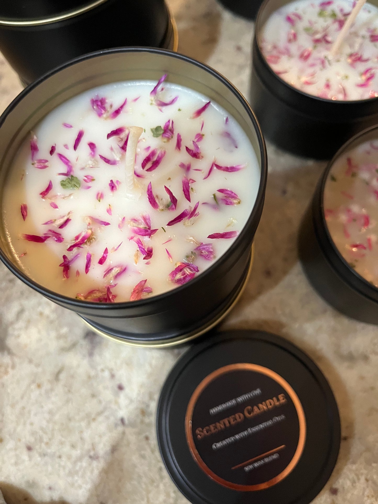 Wildflower Sprinkled Love Spell Aromatherapy Candle