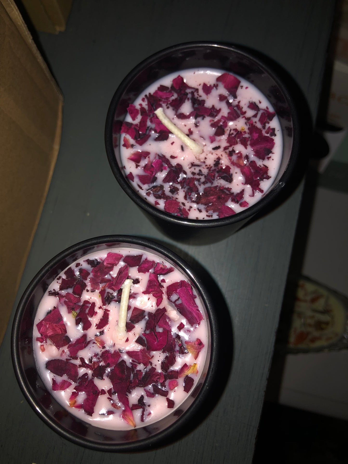 Wildflower Sprinkled Rose Aromatherapy Candle